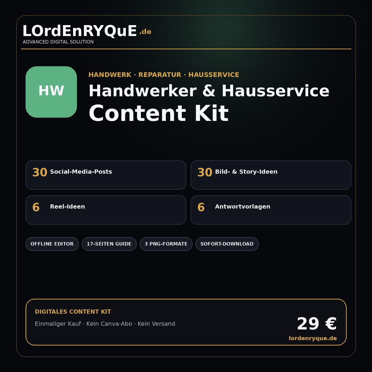 Content-Ideen für Handwerker und Hausservice