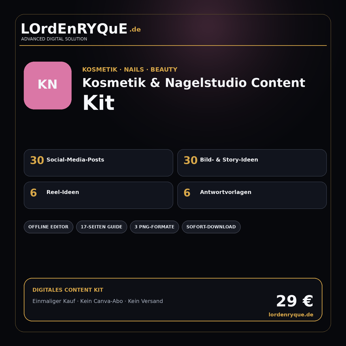 Content-Ideen für Kosmetik und Nagelstudio