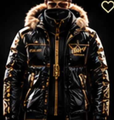 ATTA Black & Gold Herrenjacke – bestehendes Designkonzept, Produktion noch nicht bestätigt