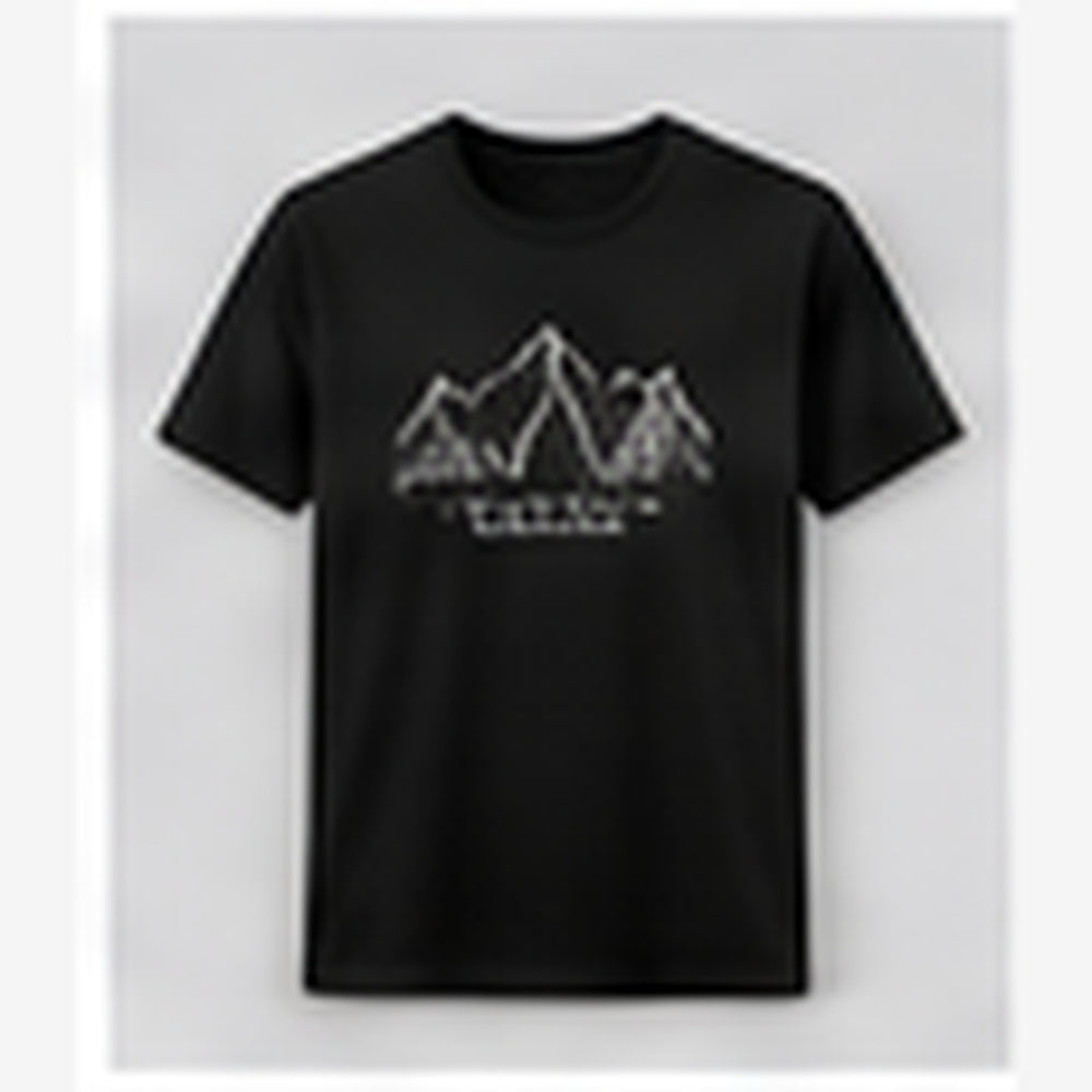 KI-generiertes Designkonzept für ATTA Black & Gold – Herren T-Shirt; keine bestätigte finale Produktabbildung