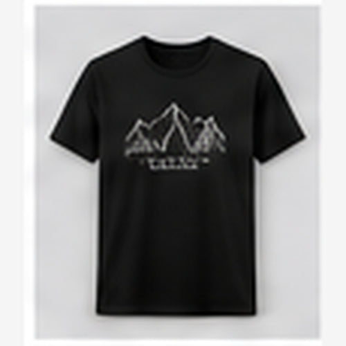 KI-generiertes Designkonzept für ATTA Black & Gold – Herren T-Shirt; keine bestätigte finale Produktabbildung