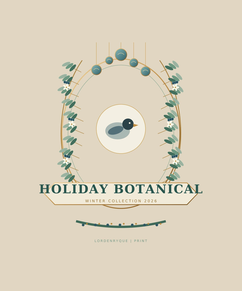 Holiday Botanical Tote Bag – LOrdEnRYQuE PRINT