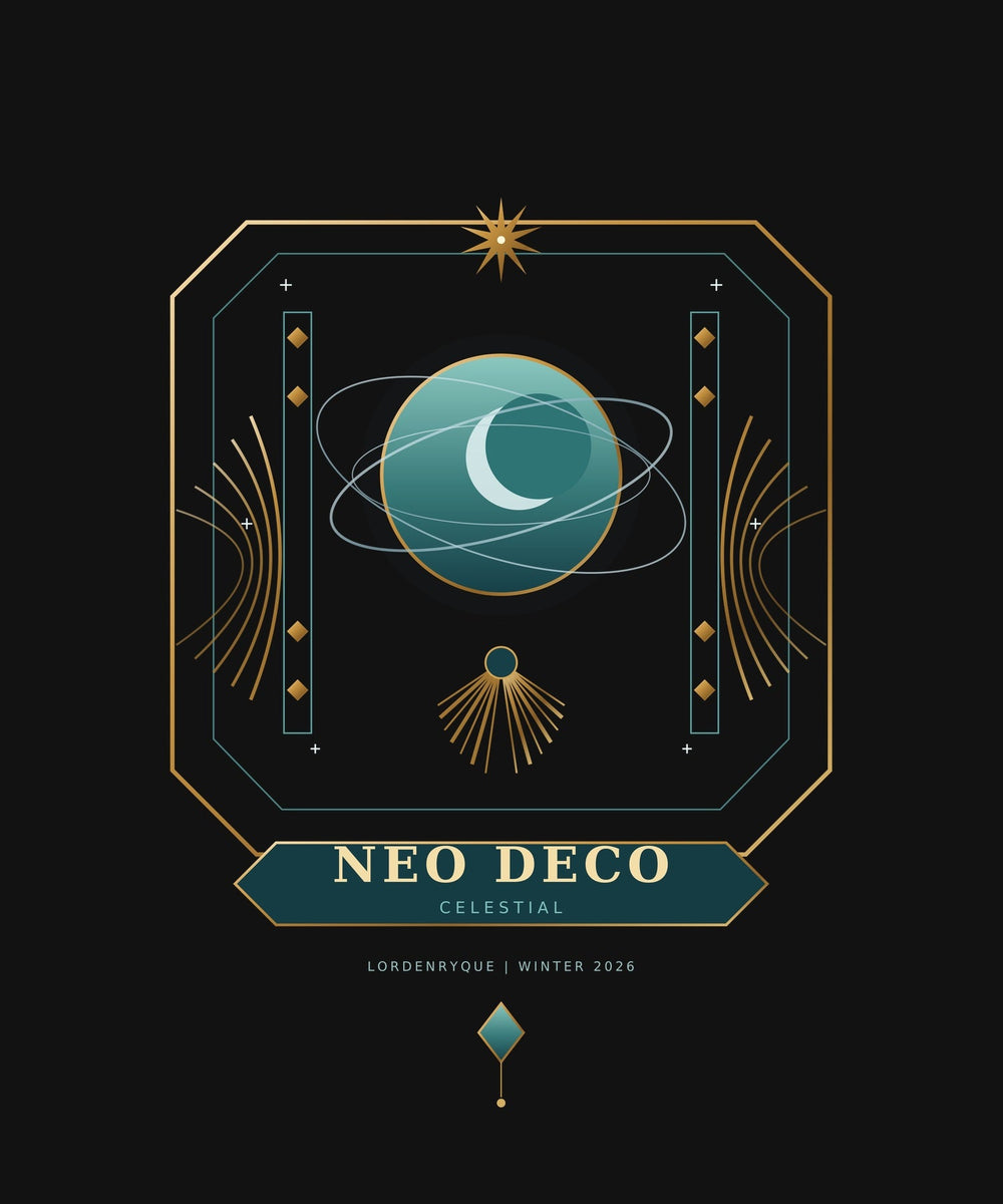 Neo Deco Celestial Premium T-Shirt – LOrdEnRYQuE PRINT